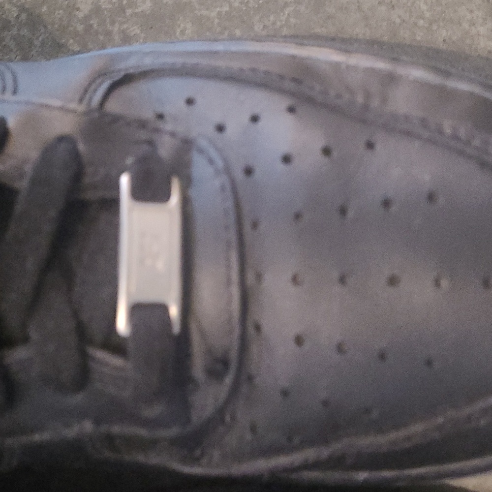 NIKE AIR FORCE 1s LOW TRIPLE BLACK SNEAKERS - Picture 5 of 11